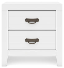 Load image into Gallery viewer, Binterglen Twin Panel Bed with Mirrored Dresser and Nightstand
