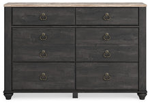 Load image into Gallery viewer, Nanforth King Panel Bed with Dresser
