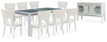 Load image into Gallery viewer, Chalanna Dining Table and 8 Chairs with Storage
