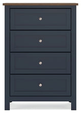Load image into Gallery viewer, Landocken Full Panel Bed with Mirrored Dresser and Chest
