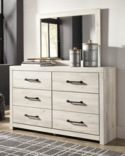 Load image into Gallery viewer, Cambeck Queen Panel Headboard with Mirrored Dresser and 2 Nightstands
