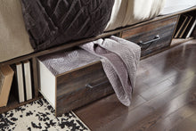 Load image into Gallery viewer, Drystan Queen Bookcase Bed with 2 Storage Drawers with Dresser
