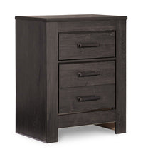 Load image into Gallery viewer, Brinxton Queen/Full Panel Headboard with Mirrored Dresser and 2 Nightstands
