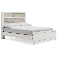 Load image into Gallery viewer, Altyra Queen Panel Bookcase Bed with Mirrored Dresser and Chest
