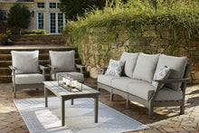 Load image into Gallery viewer, Visola Outdoor Sofa and 2 Chairs with Coffee Table
