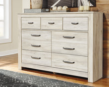 Load image into Gallery viewer, Bellaby King Crossbuck Panel Bed with Dresser
