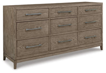 Load image into Gallery viewer, Chrestner California King Panel Bed with Dresser
