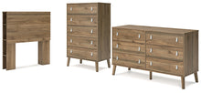Load image into Gallery viewer, Aprilyn Twin Bookcase Headboard with Dresser and Chest
