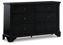 Load image into Gallery viewer, Chylanta King Sleigh Bed with Dresser

