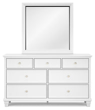 Load image into Gallery viewer, Fortman Twin Panel Bed with Mirrored Dresser, Chest and Nightstand
