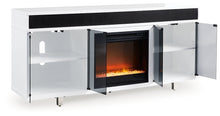 Load image into Gallery viewer, Gardoni 72&quot; TV Stand with Electric Fireplace
