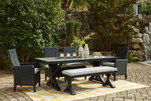 Load image into Gallery viewer, Beachcroft Outdoor Dining Table and 4 Chairs and Bench
